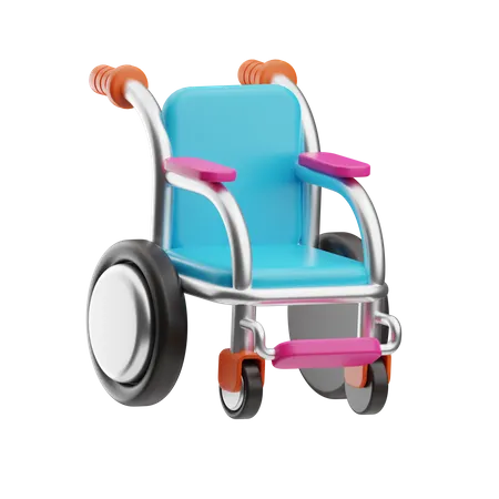 Fauteuil roulant  3D Icon