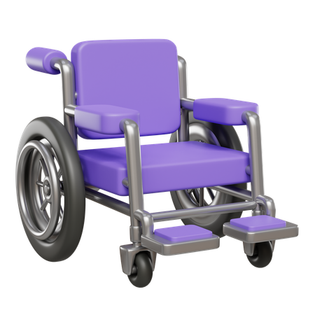 Fauteuil roulant  3D Icon