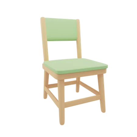 Chaise sans bras  3D Icon