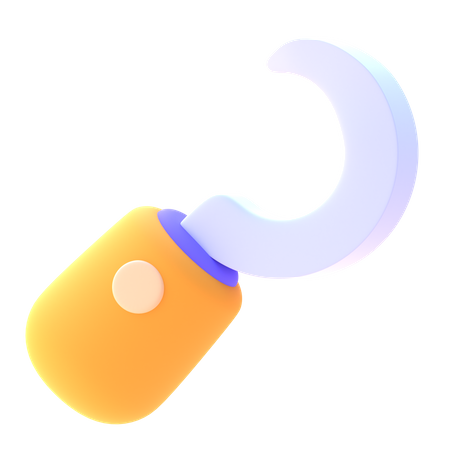 Faux agricole  3D Icon