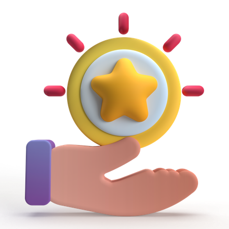 Préféré  3D Icon