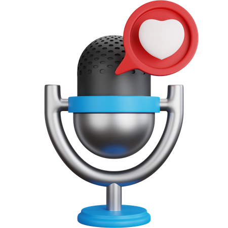 Podcast préféré  3D Icon