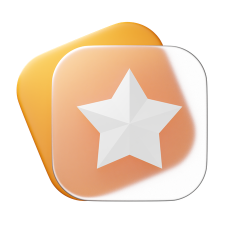 Favorit  3D Icon