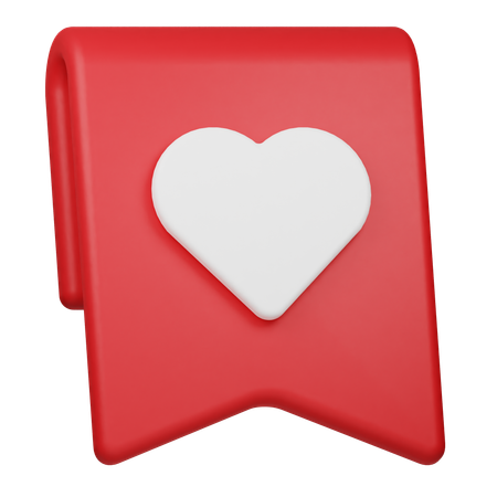 Favoriten-Lesezeichen  3D Icon