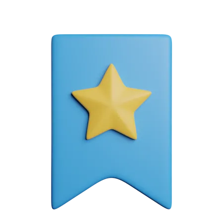 Favoriten-Lesezeichen  3D Icon