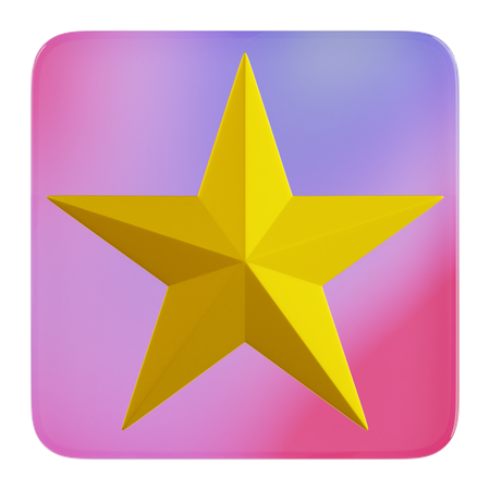 お気に入り  3D Icon