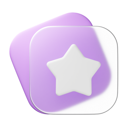 Favorite  3D Icon