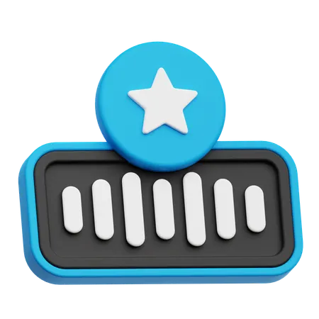 Favorite Audio  3D Icon