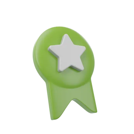 Favorite Badge  3D Icon