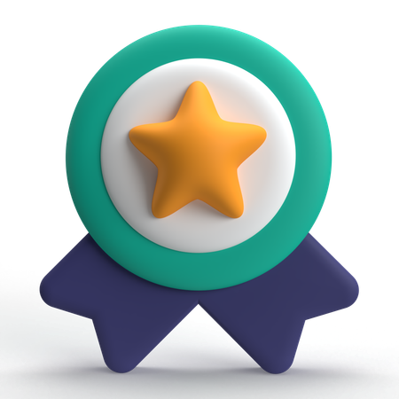 Favorite Badge  3D Icon