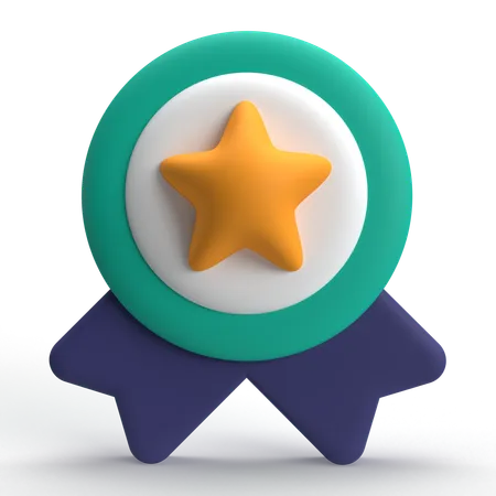 Favorite Badge  3D Icon