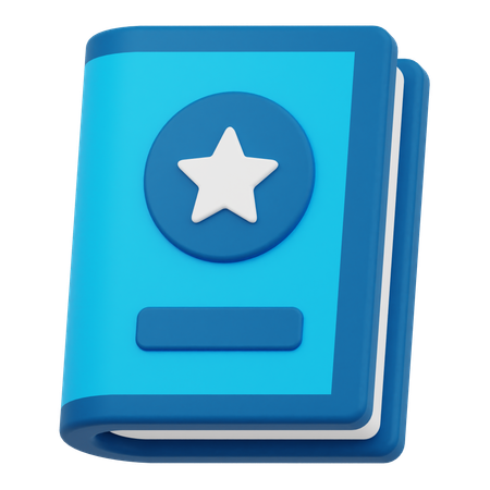 Favorite Book  3D Icon