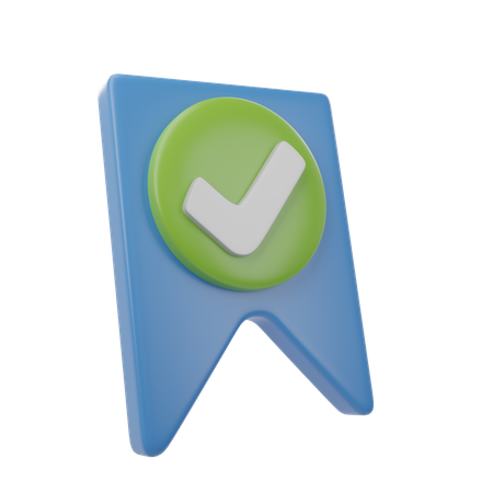 Favorite Bookmark  3D Icon