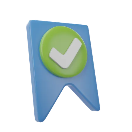 Favorite Bookmark  3D Icon