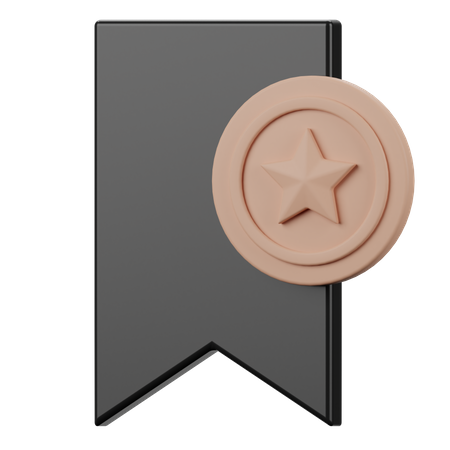 Favorite Bookmark  3D Icon