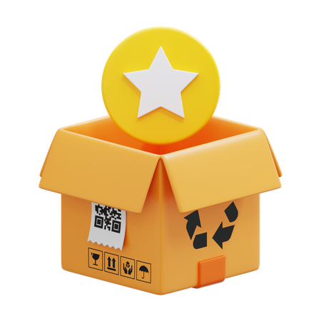 Favorite Box  3D Icon