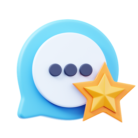 좋아하는 채팅  3D Icon