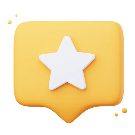 Favorite chat  3D Icon