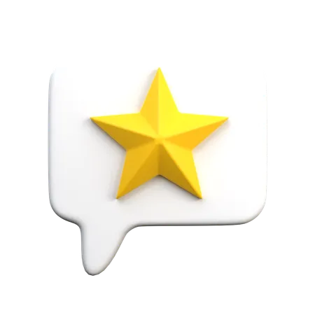 Favorite Chat  3D Icon