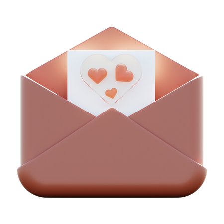 Favorite Email  3D Icon