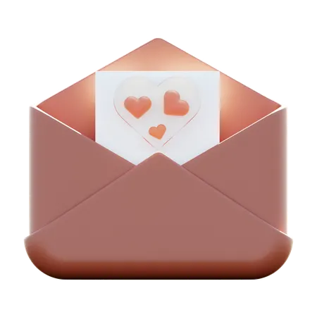 Favorite Email  3D Icon