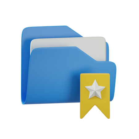 Favorite Folder  3D Icon