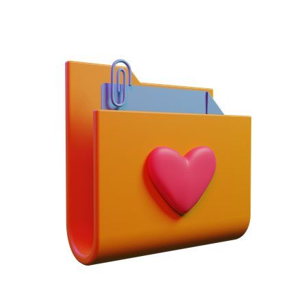 Favorite Folder  3D Icon