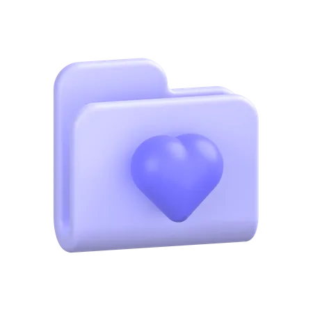 Favorite-folder 3D Icon
