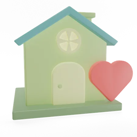 Favorite House 3D Icon