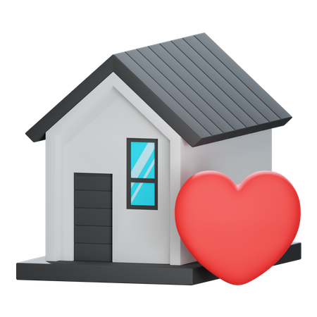 Favorite House  3D Icon