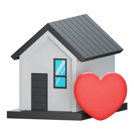 Favorite House  3D Icon