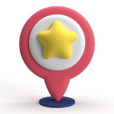 좋아하는 위치  3D Icon