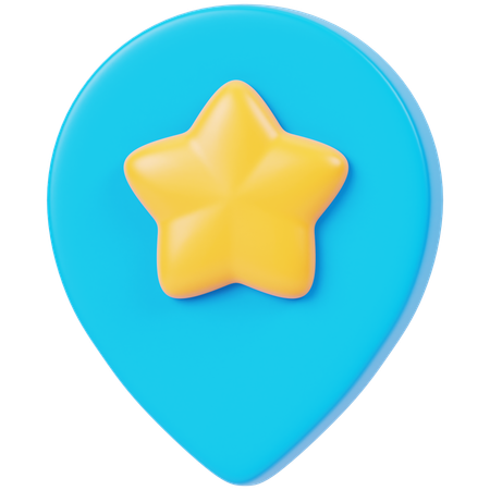 Favorite Location  3D Icon