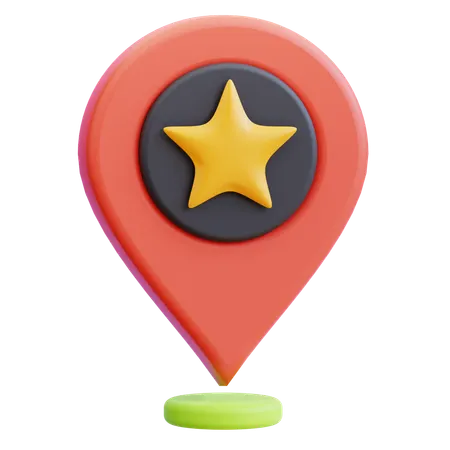 Favorite Location  3D Icon
