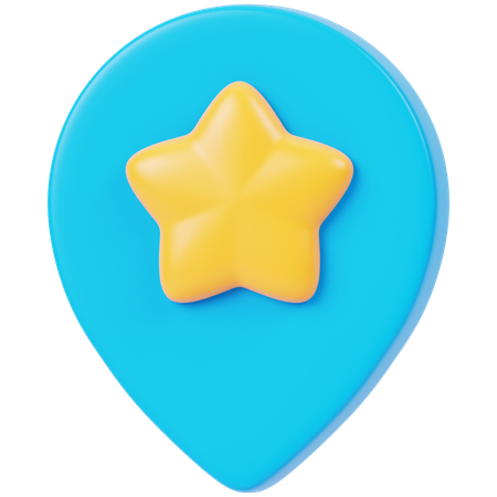 Favorite Location  3D Icon
