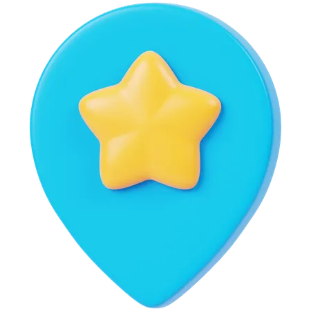Favorite Location  3D Icon