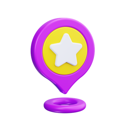 Favorite Location  3D Icon