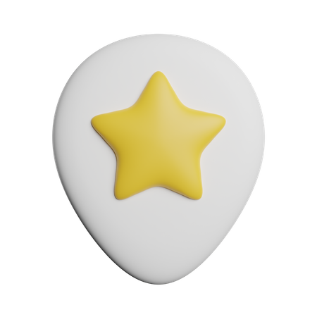 Favorite Location  3D Icon
