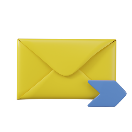 Favorite Mail  3D Icon