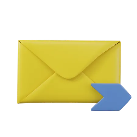 Favorite Mail  3D Icon