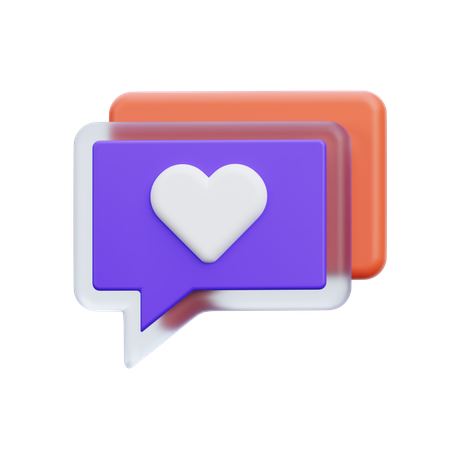 Favorite Message  3D Icon