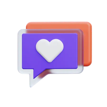 Favorite Message  3D Icon
