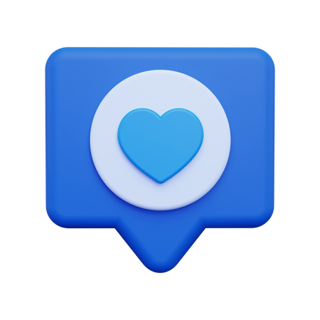 Favorite Message  3D Icon