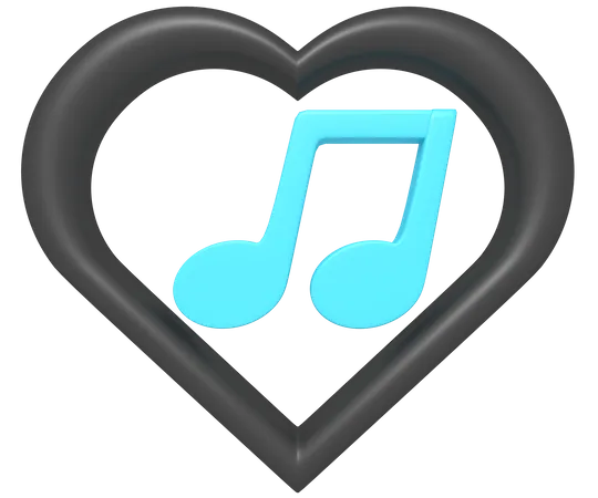 Favorite Music  3D Icon