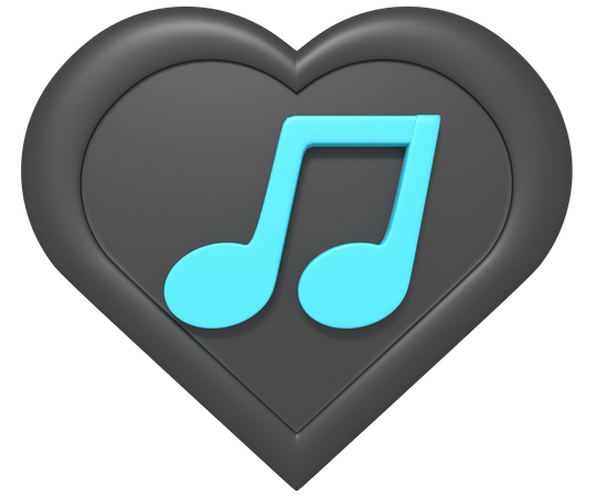 Favorite Music  3D Icon