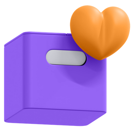 Favorite Package  3D Icon