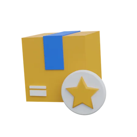 Favorite Package  3D Icon