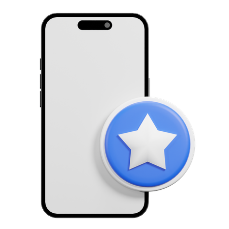 Favorite Phone  3D Icon