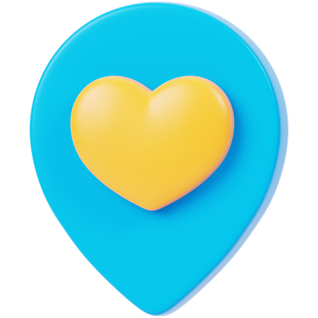 Favorite Place  3D Icon