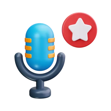 Favorite Podcast  3D Icon